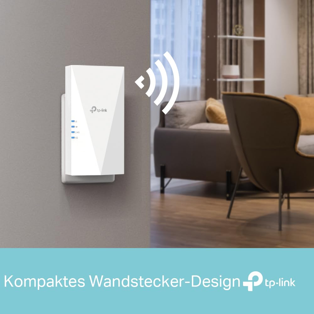 TP-Link RE500X WiFi 6 Repeater AX1500 Dualband Gigabit