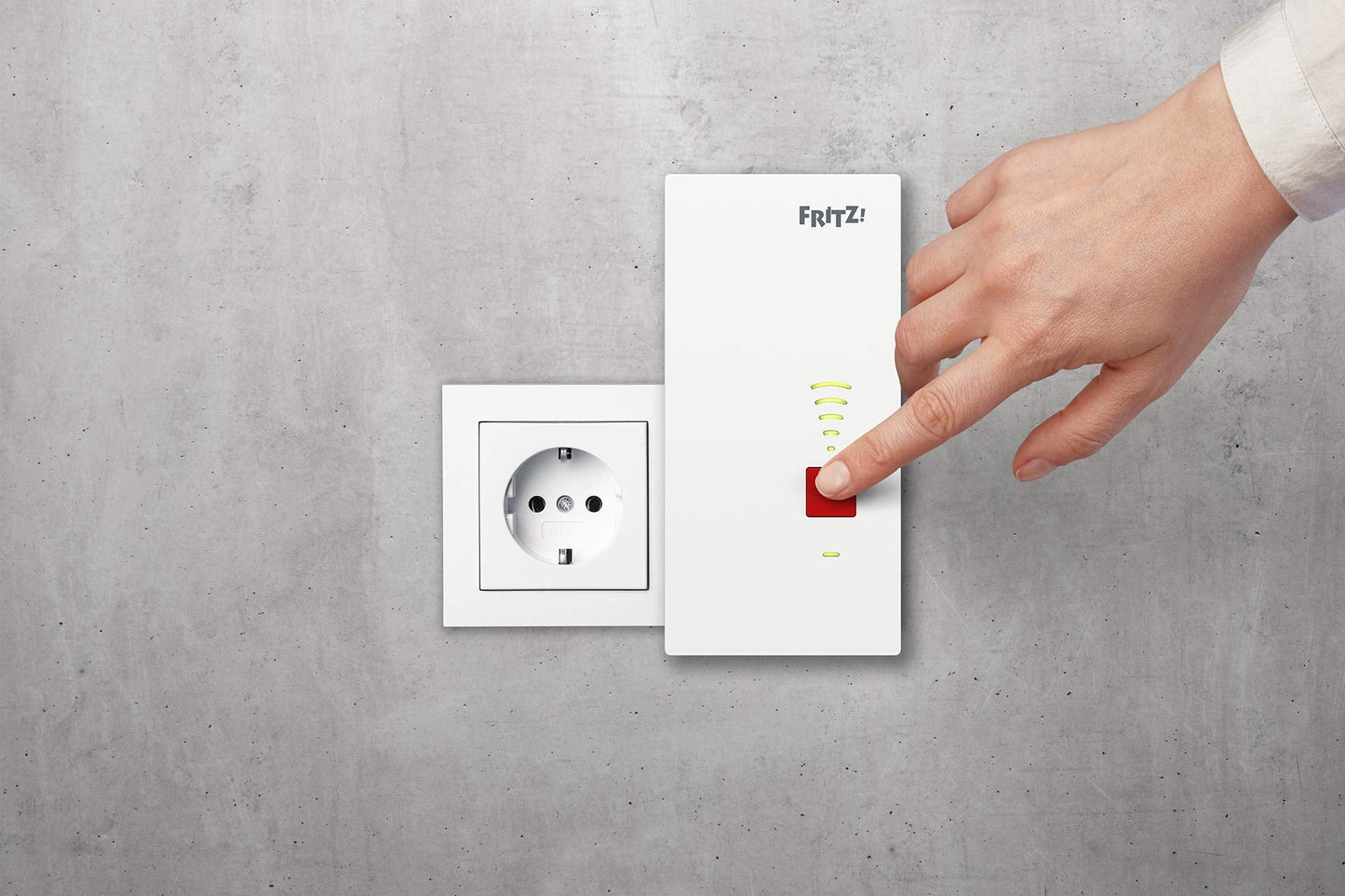 FRITZ!Repeater 2400 Dual-WLAN AC+N 1733+600 MBit/s Gigabit