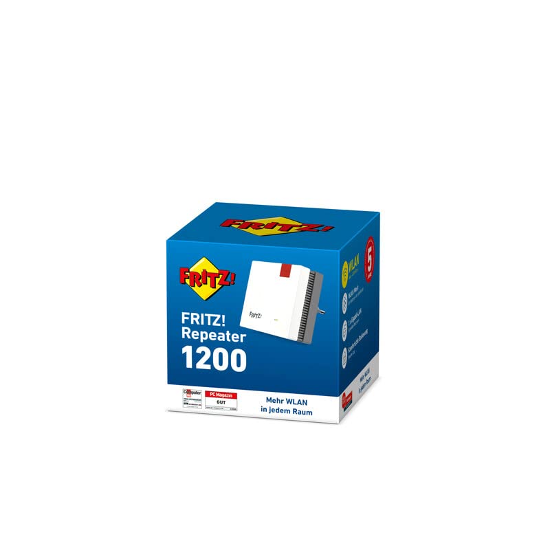 AVM FRITZ!WLAN Mesh Repeater 1200 Dualband 866+400 MBit/s