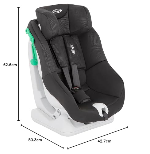 Graco Extend LX R129 Reboarder 40-105cm Isofix Schwarz
