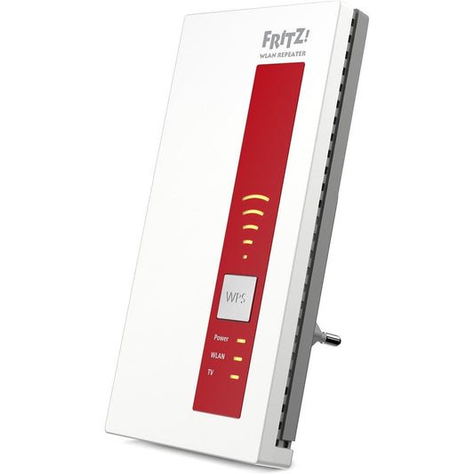 AVM FRITZ!WLAN Repeater DVB-C Dual-Tuner 1300 MBit/s Weiß