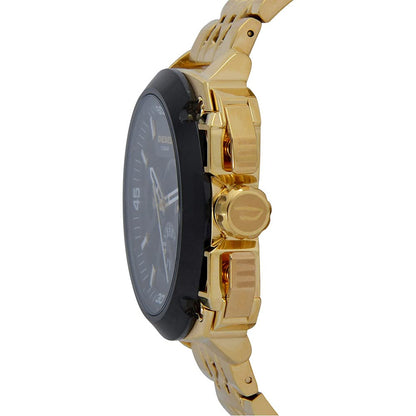 „Diesel Herrenuhr BAMF DZ7378 – Quarz Chronograph, 55mm, Gold-Edelstahl“