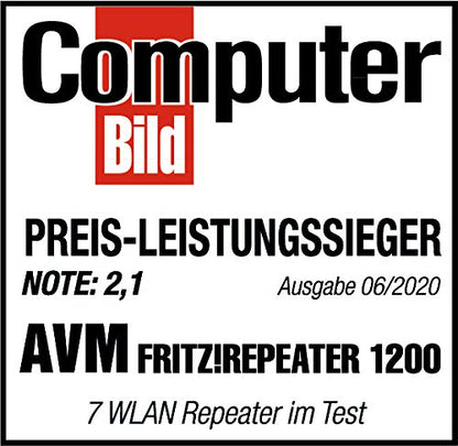AVM FRITZ!WLAN Mesh Repeater 1200 Dualband 866+400 MBit/s