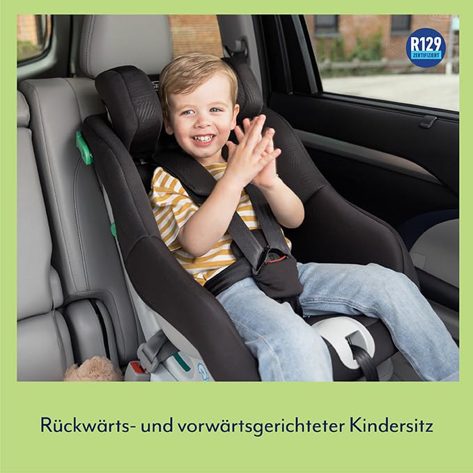 Graco Extend LX R129 Reboarder 40-105cm Isofix Schwarz