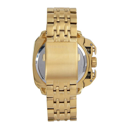 „Diesel Herrenuhr BAMF DZ7378 – Quarz Chronograph, 55mm, Gold-Edelstahl“