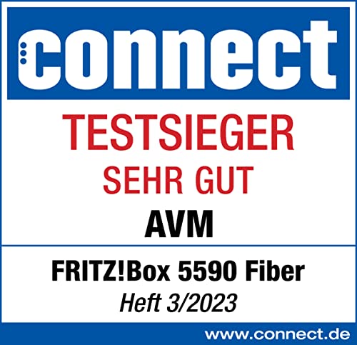 FRITZ!Box 5590 Fiber Router Glasfaser Wi-Fi 6 Mesh DECT