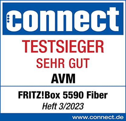 FRITZ!Box 5590 Fiber Router Glasfaser Wi-Fi 6 Mesh DECT