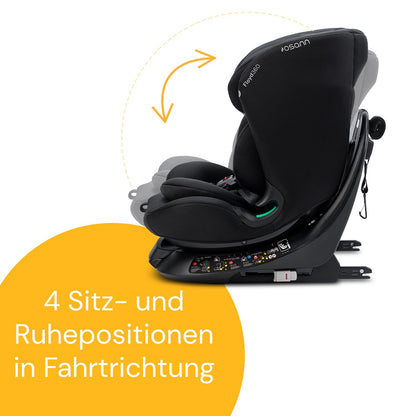 Osann Floyd360 i-Size Kindersitz 40-150cm Isofix Schwarz