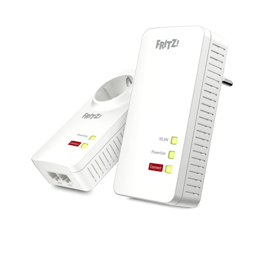 AVM FRITZ!Powerline 1260E/1220E WLAN Set 1200 MBit/s Weiß