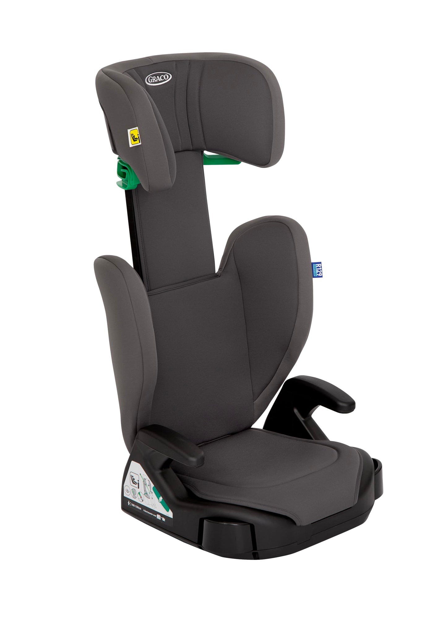 Graco Junior Maxi i-Size R129 100-150cm Kindersitz Grau