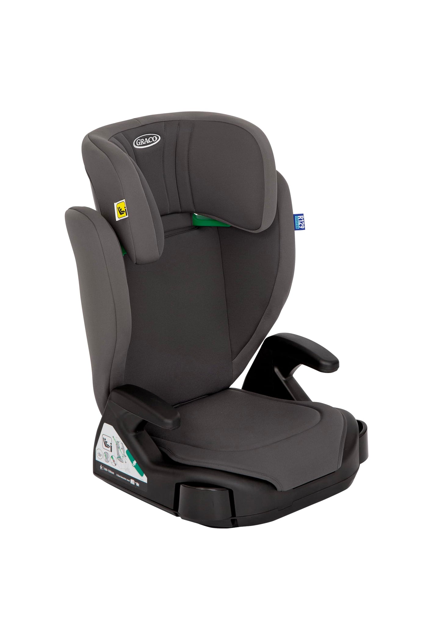 Graco Junior Maxi i-Size R129 100-150cm Kindersitz Grau