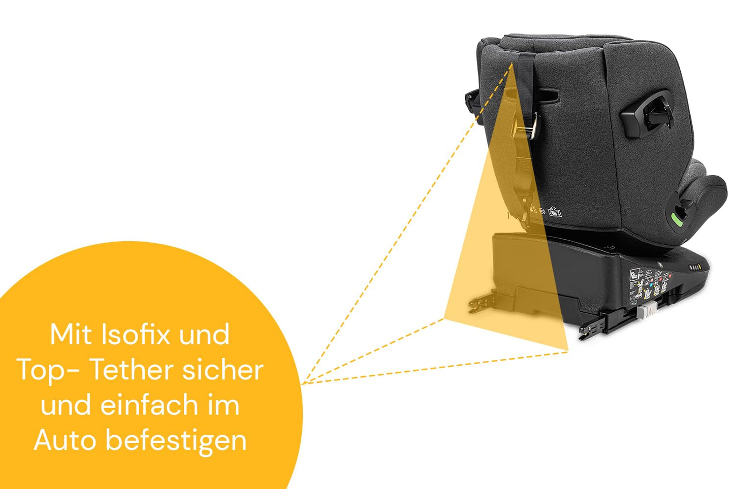 Osann Eno360 i-Size Kindersitz 40-150cm Isofix Grau