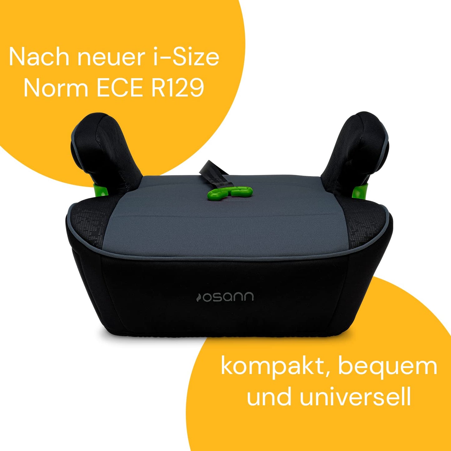 Osann Junior Isofix Sitzerhöhung 126-150cm Pixel Black