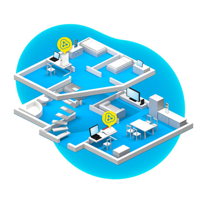 FRITZ!Repeater 3000 AX Wi-Fi 6 Tri-Band 4200 MBit/s