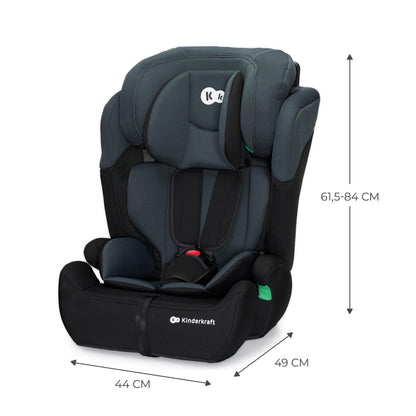 Kinderkraft Comfort UP i-Size 76-150cm Kindersitz Schwarz