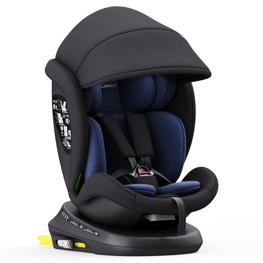XOMAX 946i i-Size Kindersitz 0-36kg 360° Isofix Liegefunktion