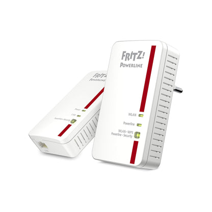 FRITZ!Powerline 1240E/1000E WLAN Set 1200 MBit/s Weiß