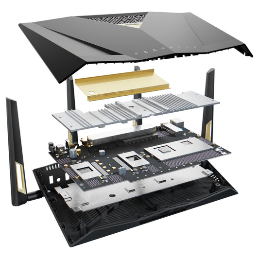 ASUS RT-BE88U WiFi 7 Router Dualband AiMesh, 10G Ports