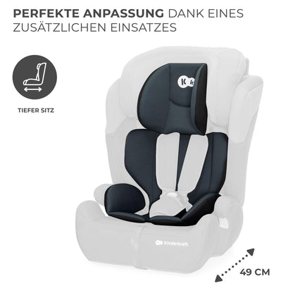Kinderkraft Comfort UP i-Size 76-150cm Kindersitz Schwarz