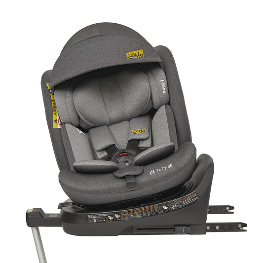 Jovikids 360 i-Size Kindersitz 40-150cm Isofix Grau