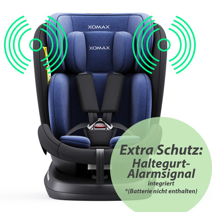 XOMAX 946i i-Size Kindersitz 0-36kg 360° Isofix Liegefunktion