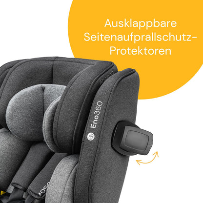 Osann Eno360 i-Size Kindersitz 40-150cm Isofix Grau